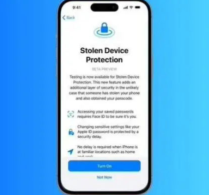 郯城苹果授权维修店分享被盗设备保护功能开启方法 