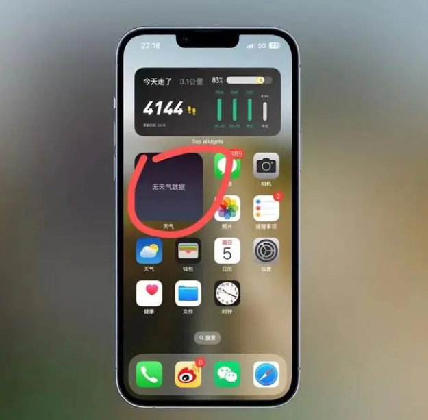 郯城苹果手机维修分享:iOS16主屏幕天气小组件无法正常工作怎么办？ 