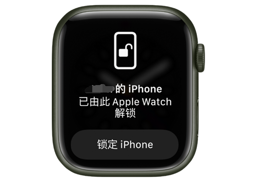 郯城苹果手机维修分享用 AppleWatch 解锁配备面容 ID 的 iPhone方法 